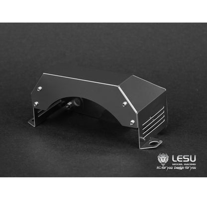 LESU Metal Gearbox Engine Cover for 1/14 RC Tractor Radio Control Truck Car Spare Part DIY Accessories Decorations