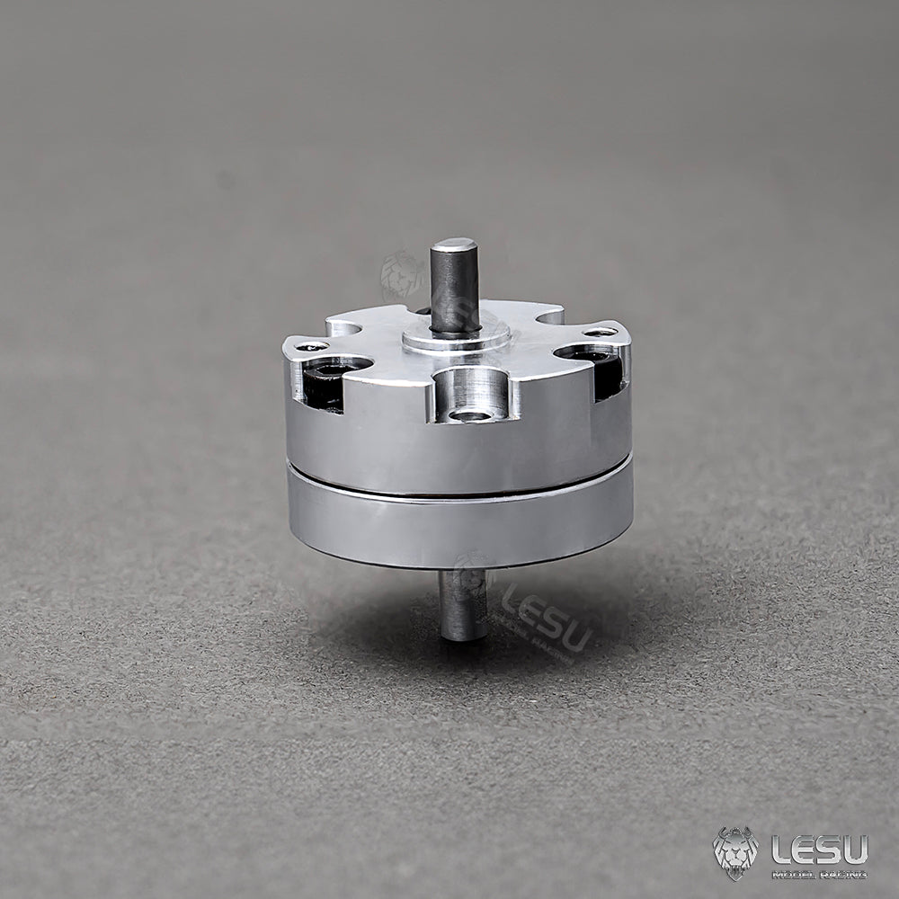 LESU 270 Degrees Metal Hydraulic Rotating Module Cylinder for 1/14 RC Excavator DIY Scale Dumper Crane Truck for Vehicle Enthusiast