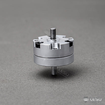 LESU 270 Degrees Metal Hydraulic Rotating Module Cylinder for 1/14 RC Excavator DIY Scale Dumper Crane Truck for Vehicle Enthusiast