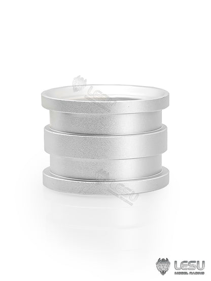 Rear Wheel Hub for LESU AOUE 225A 1/14 RC Hydraulic Log Loader Remote Control Sugarcane Loader Grabber DIY Model