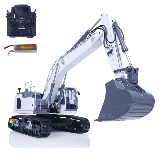 1/14 Scale LESU 945 Metal Hydraulic RC Digger LESU Aoue-LR945 Wireless Radio Control Excavator Assembled Painted Lights System 7CH Valve