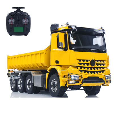 TOUCAN RC HOBBY LXY 1/14 8x8 RC Hydraulic Dumper Car Roll Off Full Dump Rear Axle Steering with U-shaped High Short Standard Bucket Timber Flatbed