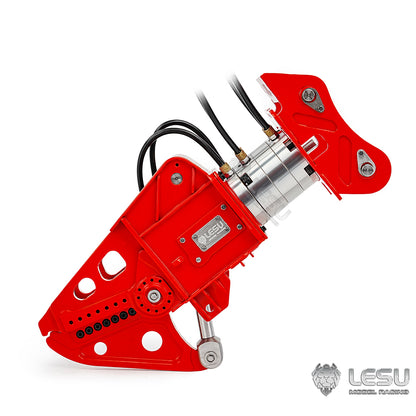 LESU C0053/C0052-A Metal Hydraulic Shear with 270 Degrees Rotation for 1/14 RC Excavator Aoue C374F BA-B0001 Remote Control Construction Vehicles