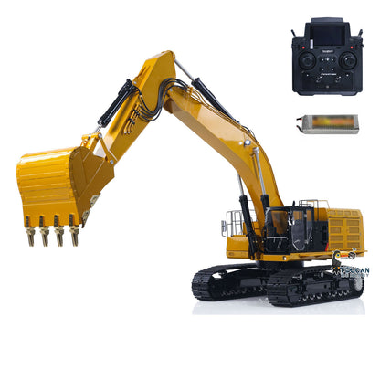 TOUCAN RC HOBBY LESU C374F 1/14 Metal RC Hydraulic Excavator B0001 RTR/PNP/KIT Remote Control Digger with Hobbywing Brushless ESC 6CH Brass Valve Light System