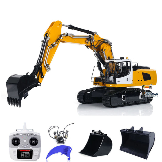 TOUCAN RC HOBBY MTModel 946-3 Metall 1/14 RC Hydraulikbagger kippbare Schaufel 6-Wege-Ventil 12 Kanäle für professionelle Baggermodellbauer
