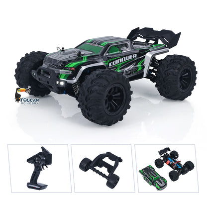 US Stock 38KM/H SCY 16102 1/16 4*4 RC Off Road Vehicle Remote Control Electric Big Tire Truck 30A ESC 17G 3Wire Servo LED Light Model Car