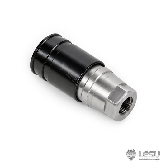 TOUCAN RC HOBBY LESU 1/14 Metal Quick Release Coupler Connector M3 External/Internal Thread DIY Parts for RC Hydraulic Engineering Vehicle Model