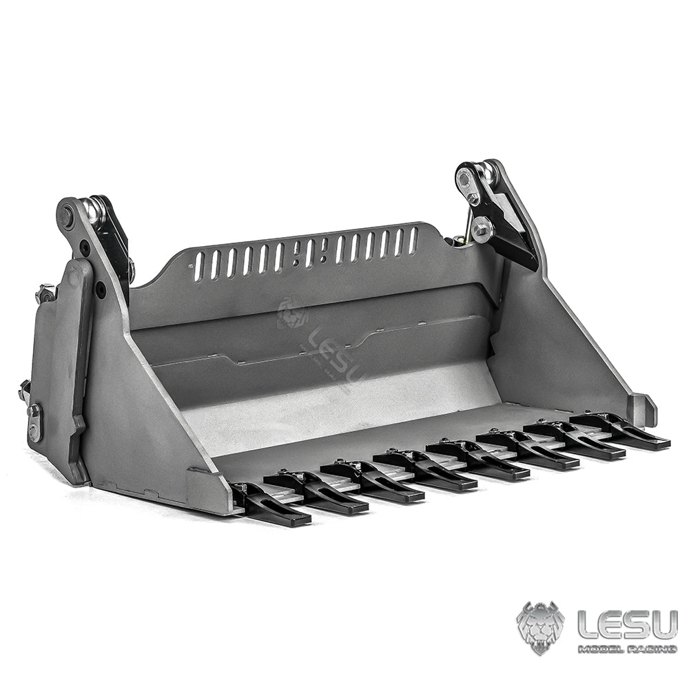 LESU Metal 1/14 Bucket C0050 C0049/Dozer Shovel C0051 for RC Hydraulic Loader AOUE MCL8 A0015 & AT1050 RD-A0016 & Aoue WA100M-8 RD-A0021 DIY Model