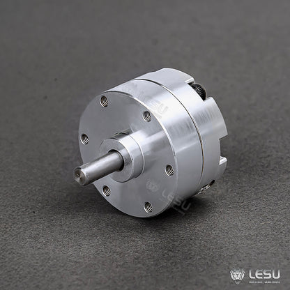 LESU 270 Degrees Metal Hydraulic Rotating Module Cylinder for 1/14 RC Excavator DIY Scale Dumper Crane Truck for Vehicle Enthusiast