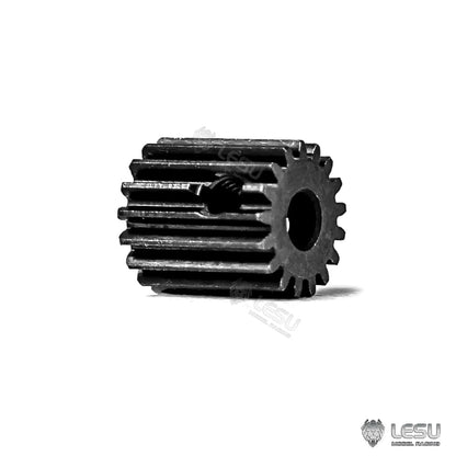 17T Metal Motor Gear for 1/14 DIY RC Tractor Truck Dump LESU F-5016-A F-5016-B F-5011 F-5017 F-5010 F-5023-1-14 RA-D0013 Gearbox
