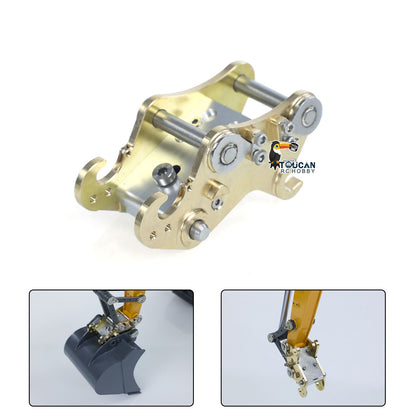 TOUCAN RC HOBBY JDM-208 R920 1/14 Metal RC Hydraulic Excavator RTR CNC Stainless Steel Arms Brushless Motors Micron-precision Proportional Valve Integrated Pump Station FlySky ST8 Controller Light