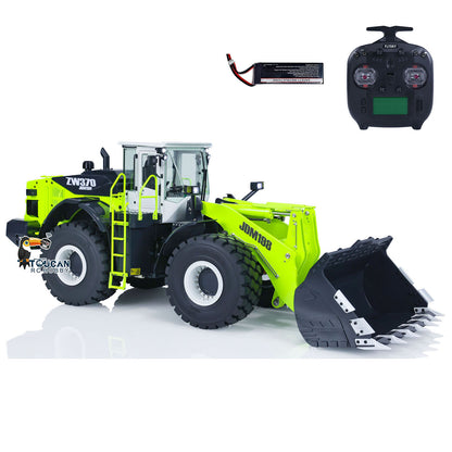 JDModel 198 1/14 RC Hydraulic Equipment Radio Controlled Loaders Ready To Run ZW370 Engineer Electric Car Hobby Model