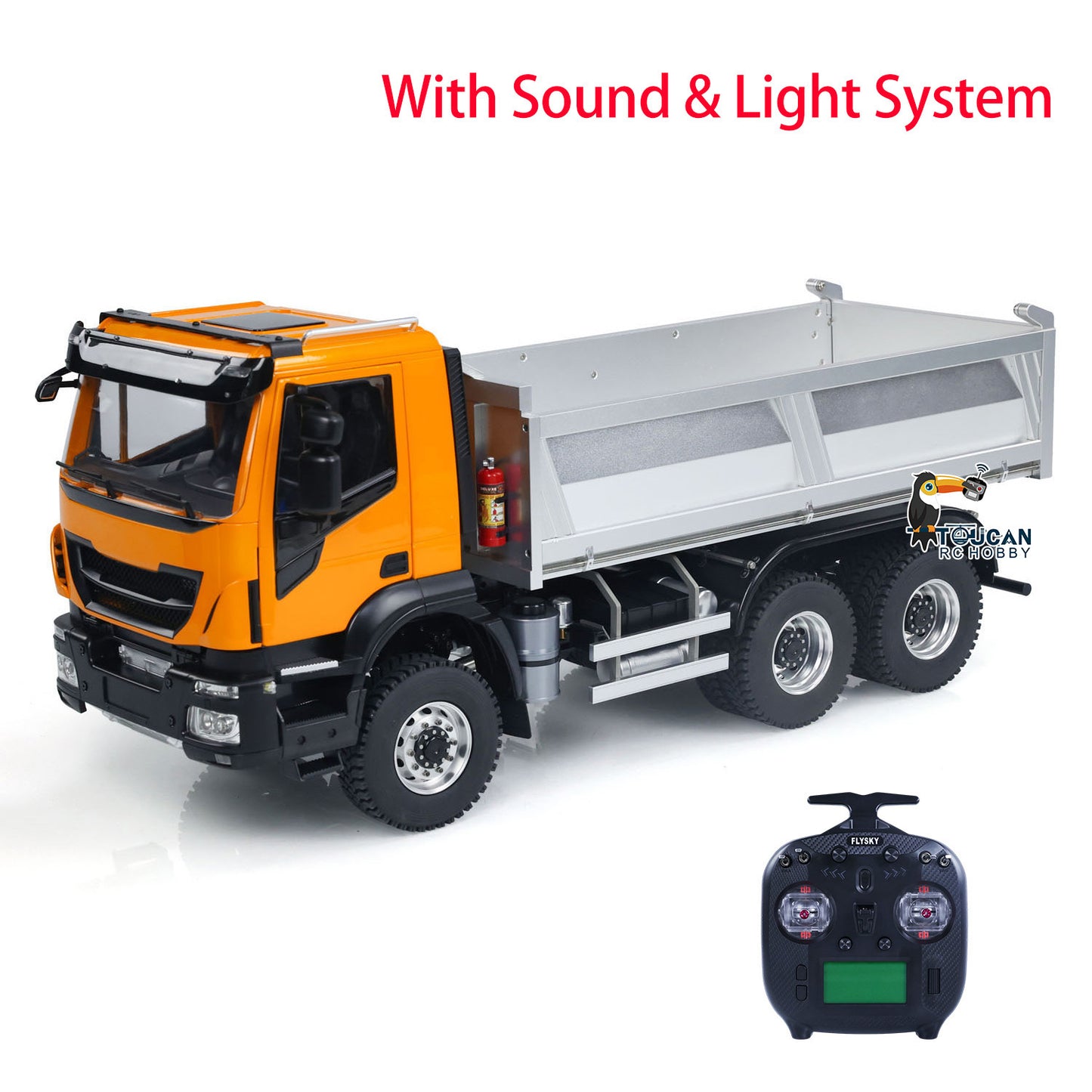 1/14 Hydraulic RC Dump Trucksx 2-speed Gearbox Remote Control Tipper Cars DIY Toy Hobby Model Gift Assembled Painted