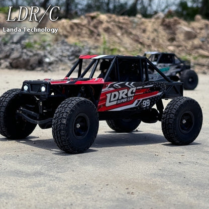 US Stock LDRC LD18499 1/18 2.4G RC Climbing Car 4*4 Remote Control Vehicle 280 Brushed Motor ESC Ready to Go Battery Servo USB Charge