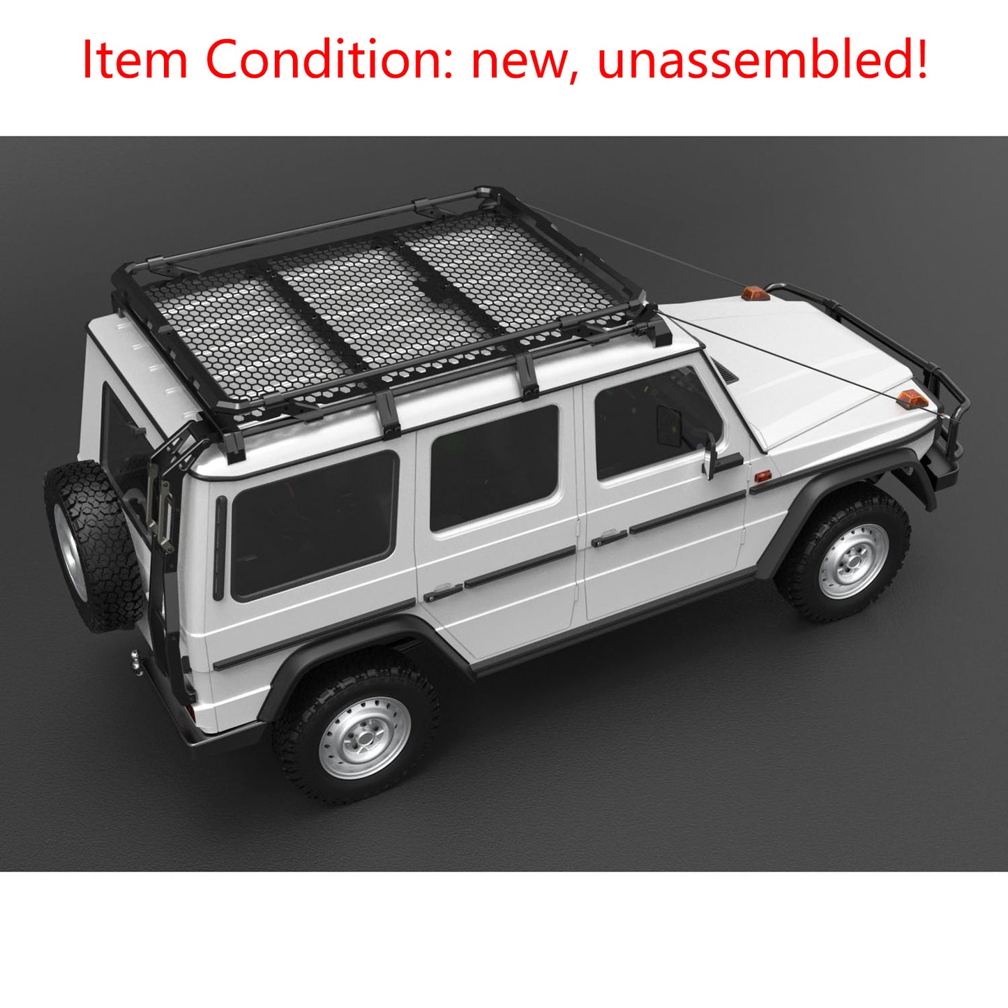 In Stock CAPO 1/8 RC Off Road Car Painted Kit CNC Metal Car Shell Differential Locks Openable Doors 2Speed Gearbox No Electronic Parts