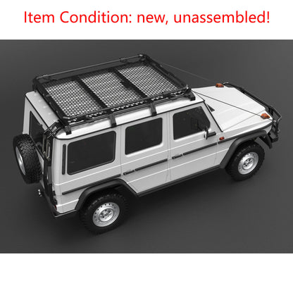 In Stock CAPO 1/8 RC Off Road Car Painted Kit CNC Metal Car Shell Differential Locks Openable Doors 2Speed Gearbox No Electronic Parts