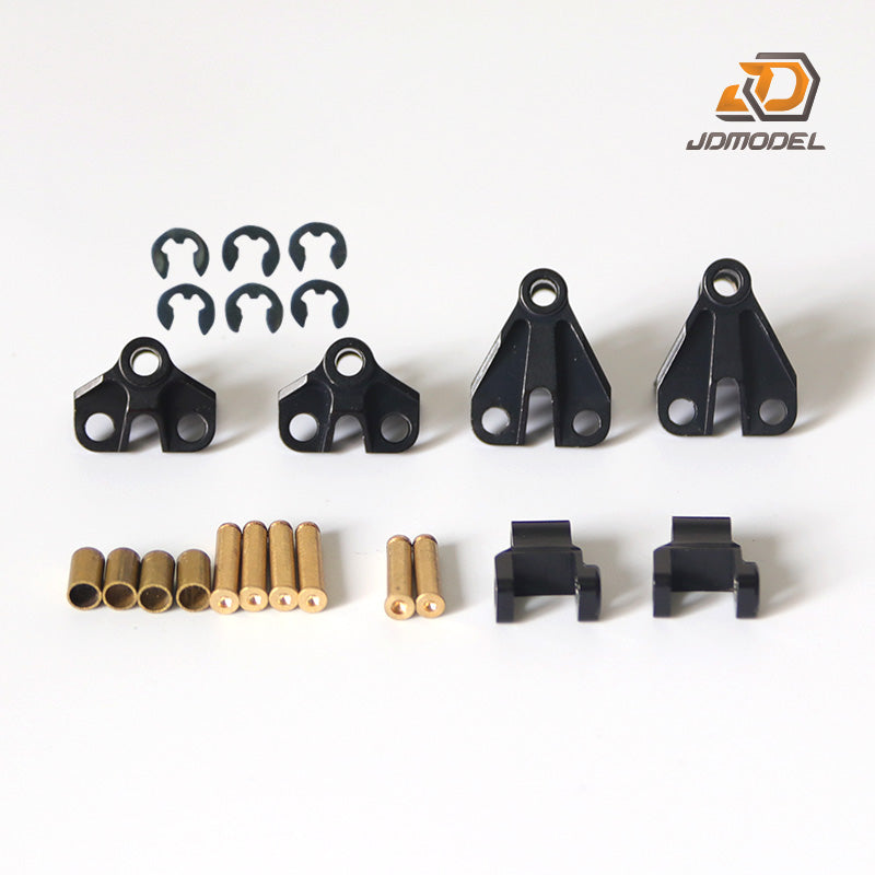 JDModel Metal CVD Drive Shaft/Front Suspension Parts for 1/14 RC Tractor Truck Engineering Vehicle DIY Model Enthusiasts
