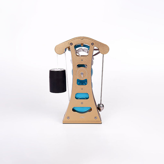 In Stock TECHING Galileo Pendulum Clock Aluminium Alloy 3D Metal Assembled Kits Models