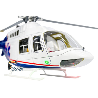 FLYWING Bell 407 Remote Control Helicopter 470 Class Model Plane One Click Return Brushless Motor RTR Flysky I6S Radio Battery