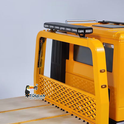 1/14 8X8 RC Hydraulic Wrecker Truck 2Speed Remote Control Road Rescue Vehicle CNC Axle Differential Locks Light System Battery