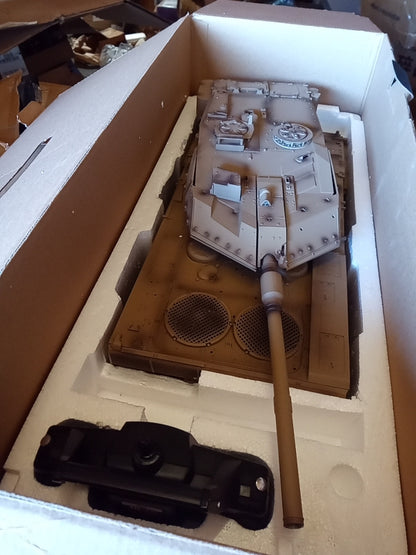 Second Hand US STOCK Tongde 1/16 RC Infrared Battle Tank German Leopard2A7 Electric Military Tanks