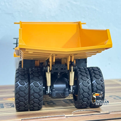 Pre-order 1/50 Electric Remote Control Dump Truck RC Construction Vehicle Tipper RTR Model Lights Sounds Effect Gift For Adult