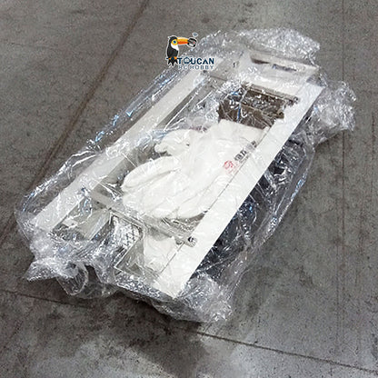 Second Hand US Stock Heng Long 1/16 RC Tank Metal Chassis for IDF Merkava MK IV Remote Control Tanks