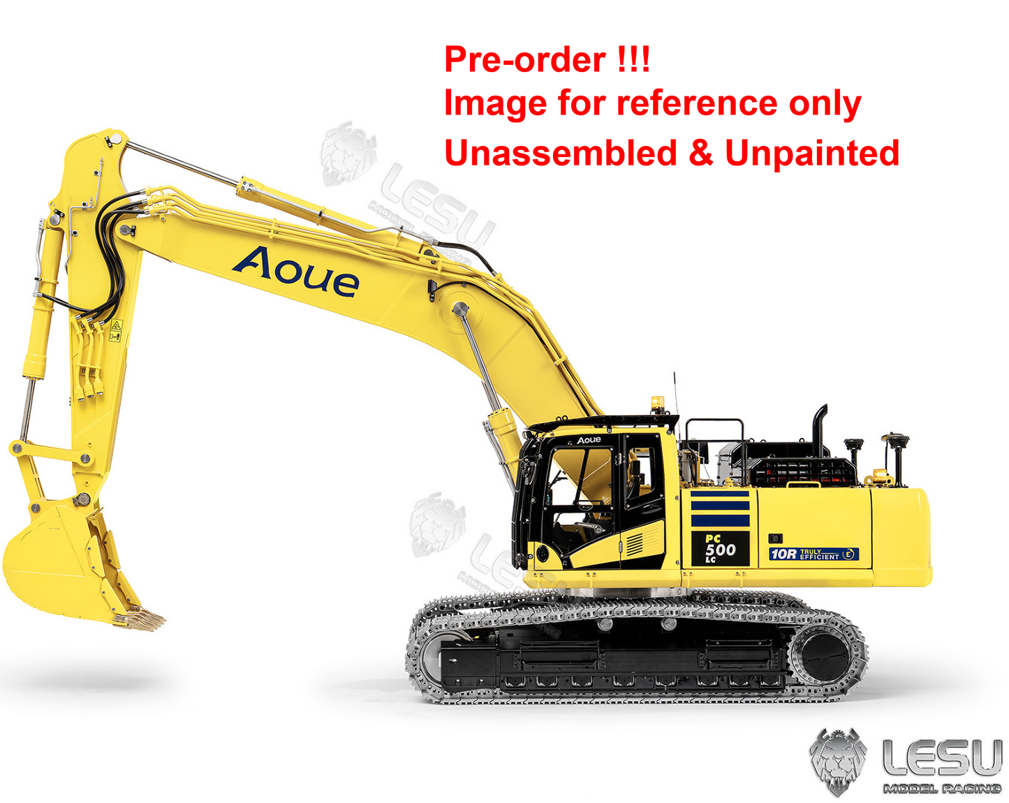New Pre-Order Deposit LESU PC500 1/14  Hydraulic RC Excavator with 7 Ways Valves 360 Degree Rotation for Model Modification Enthusiast