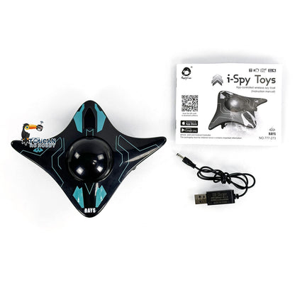 Fast Free Shipping RC Phone Controlled Spy Boat RTR Mini Toy Camera Video App Wi-Fi Ship Gift for Kids