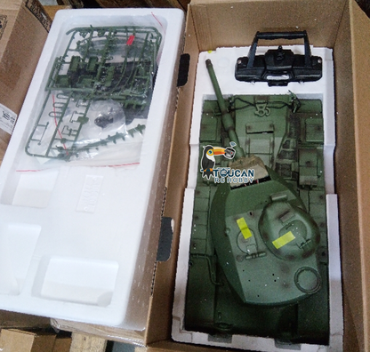 Free Shipping Second Hand US Stock TD Model 1/16 RC Tank M60A3 USA Remote Control BB Infrared Battle Model Smoke