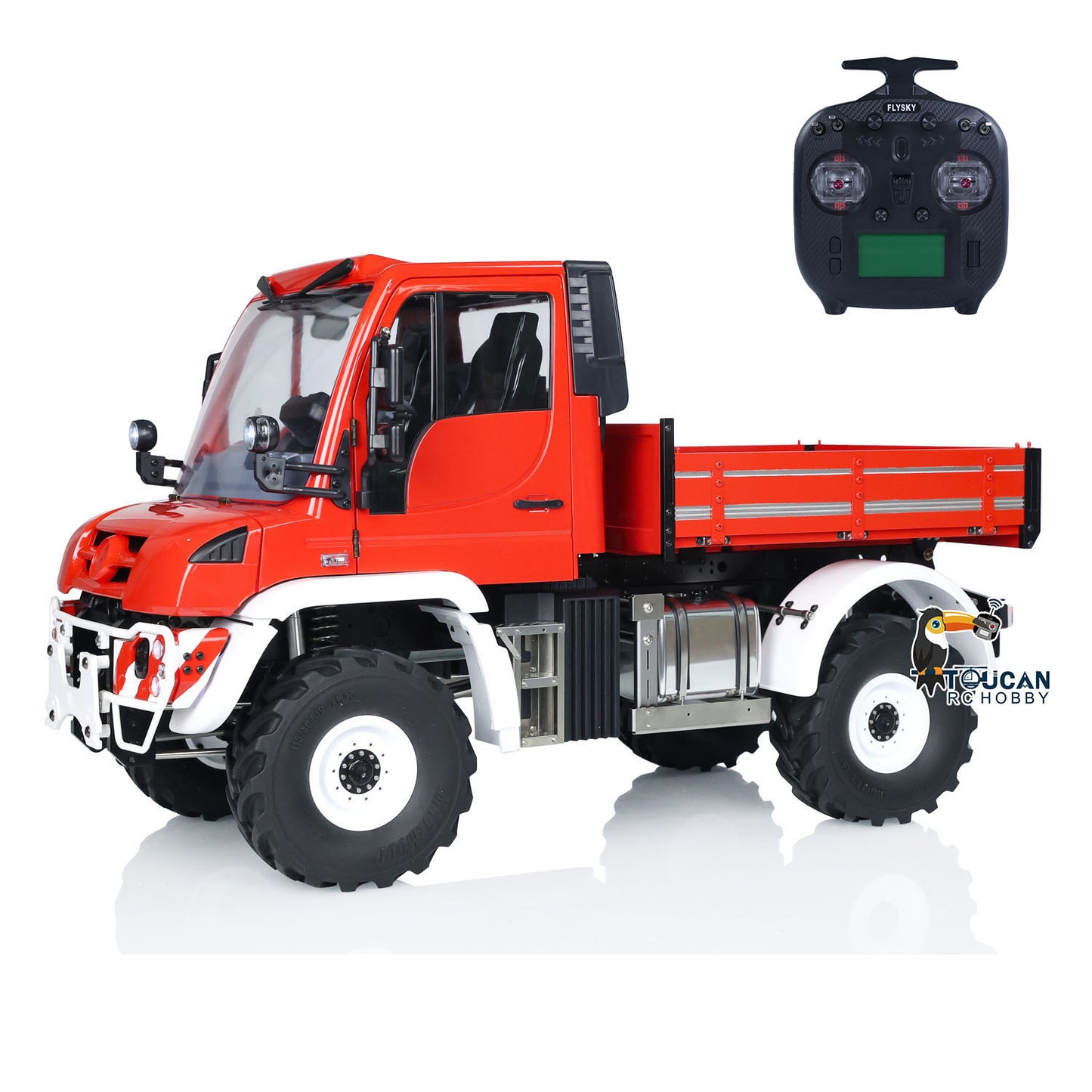 Customized 1/10 U423 4X4 RC Off-road Vehicles Remote Controlled Rock Crawler Car PNP Version Metal Bucket Painted Assembled