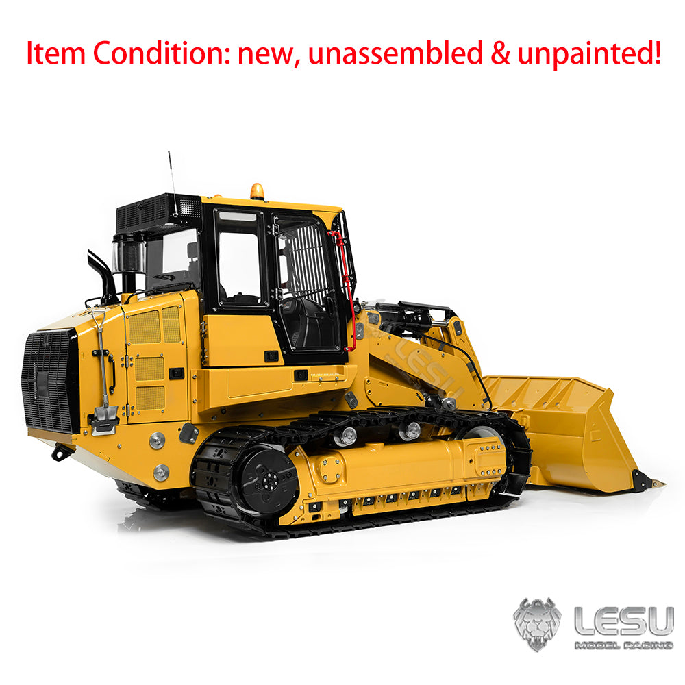 LESU 973K 1/14 Metal RC Hydraulic Loader B0025/B0024 Kit with Motor Servo ESC Light Sound System for DIY Construction Model Builders and Hobby Collectors
