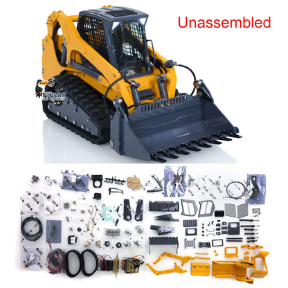 TOUCAN RC HOBBY LESU Aoue LT5 1/14 Metal RC Hydraulic Loader KIT B0008 Remote Control Construction Truck Light & Sound System for DIY Hobbyists