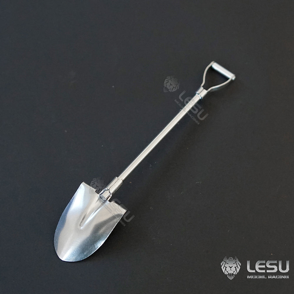 US STOCK LESU Metal Round Spade with Handle Spare Parts for 1/14 Scale RC Engineering Vehicles Dump Tractor Truck Dumper Model