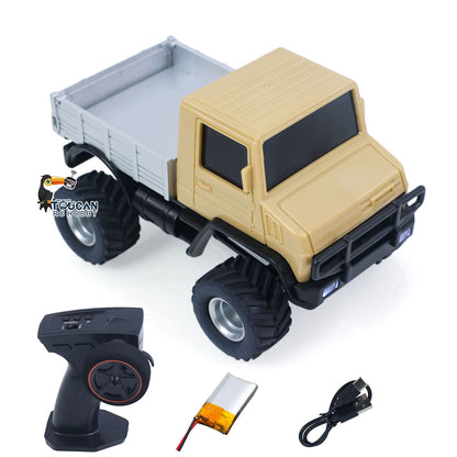 TOUCAN RC HOBBY JIABAILE U400 3603/3603A 1/36 4x4 Plastic Remote Control Crawler RTR RC Off Road Car Radio Battery Light System USB Charger Mini Vehicle