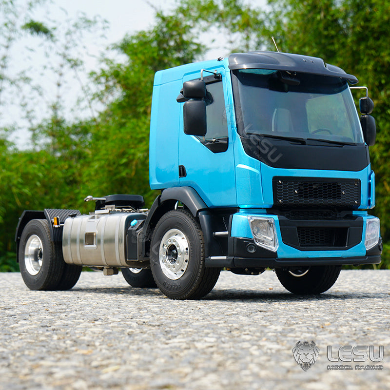 LESU 1/14 4*2 4*4 RC VM Tractor Truck Metal Chassis Unpainted Unassembled Cabin Shell 540 Motor Servo Radio Control DIY Cars