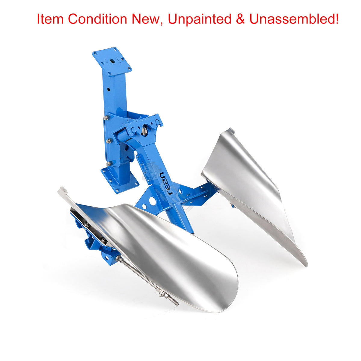 TOUCAN RC HOBBY LESU C0072 1/14 Metal Hydraulic Mounted Reversible Plow Upgrade Attachment for AOUE 1050 RC Walking Tractor Agricultural Vehicle Model