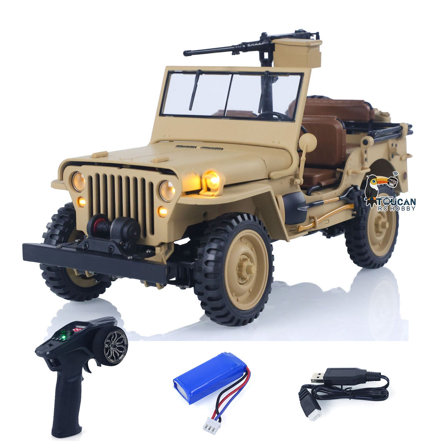Fast Free Shipping HG 1/14 2.4GHZ Open-top Remote Control Military Car HG4 58 RC Off Road Vehicle 4WD Combat Model Toys 2Speed  Battery Radio