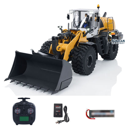 US Stock XDRC 1/14 Hydraulic RC Loader 580 RTR Radio Control Construction Vehicle 4-way Reversing Valve Sound Light