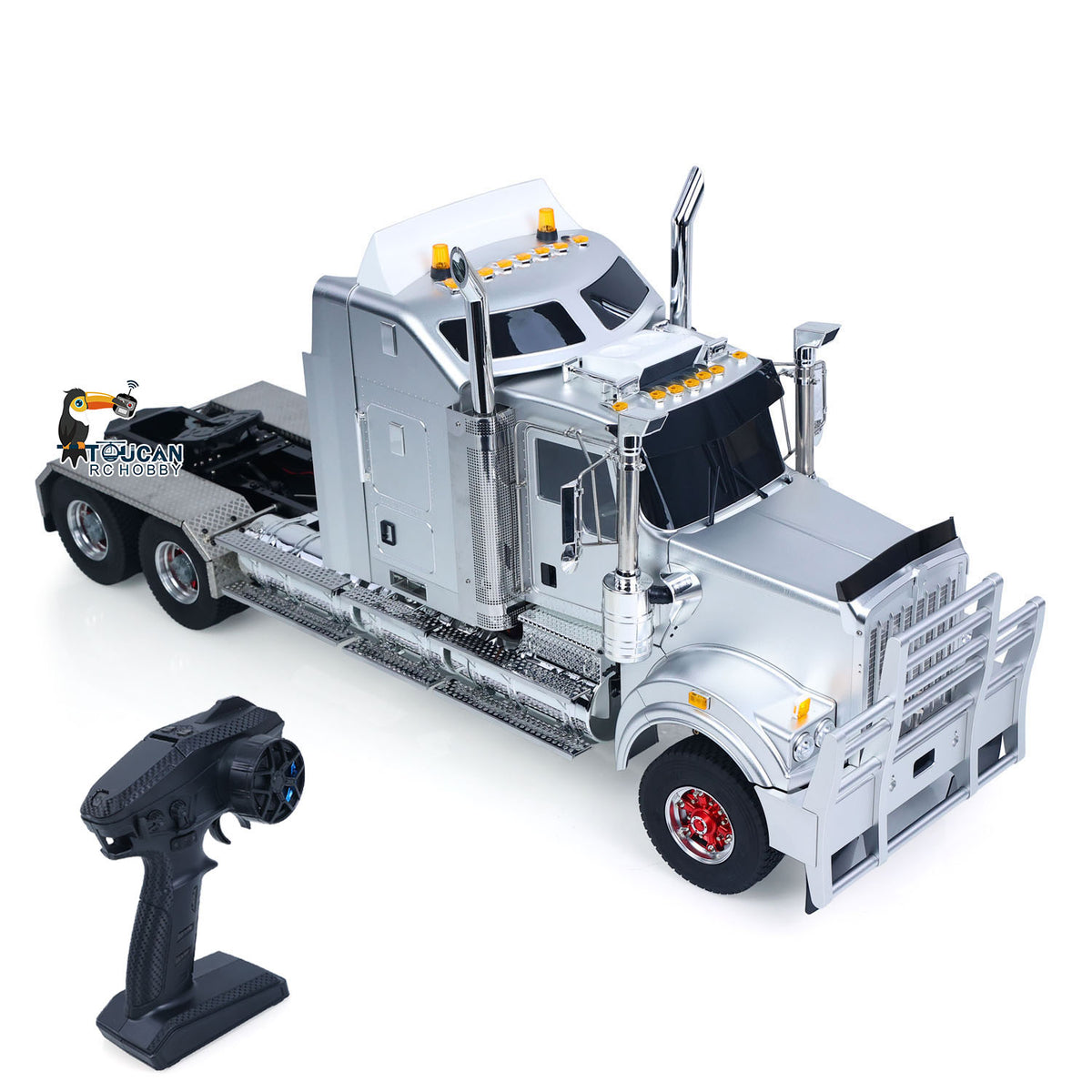 Auf Lager TOUCAN RC HOBBY JDModel C509 518K 6x4 1/14 Metall ferngesteuerte Zugmaschine 2-Gang-Getriebe RC LKW Auto Motor ESC Licht- und Soundsystem RTR Modell