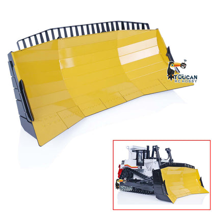 JDModel Metal Dozer Blade Fuel Tank Tracks for 1/14 JDM-98 DXR2 RC Hydraulic Bulldozer DIY Model for Construction Vehicle Enthusiast