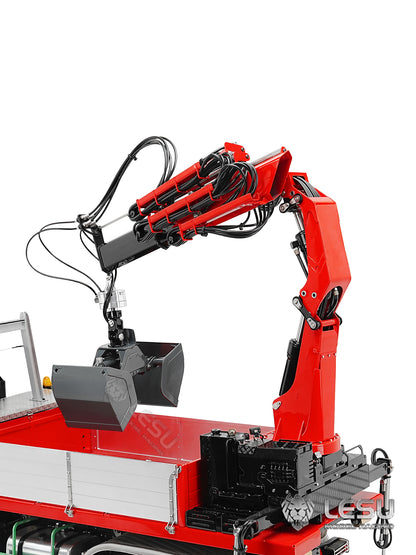 270?? Rotating LESU Metal Clamshell Bucket for DIY 1/14 RC Hydraulic Crane of Excavator Dumper Remote Control Tractor Truck