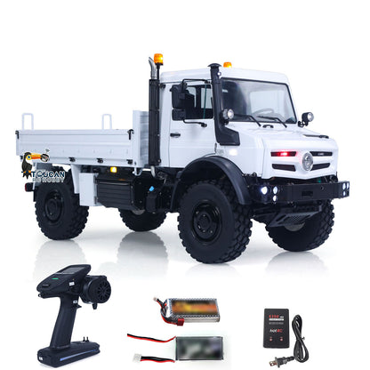 LESU 1/14 Metal Radio Control Off Road Car MT44023 4*4 RC All-Terrain Light Truck U4023 Light Sound Smoke Unit Axle Locks