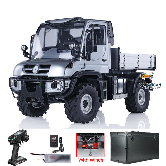 Fast Free Shipping 4X4 1/10 RC Rock Crawler Cars UNI U423 2Speed RTR Remote Control Off Road Vehicles Winch Light Sound 540 Motor 11.1V Battery