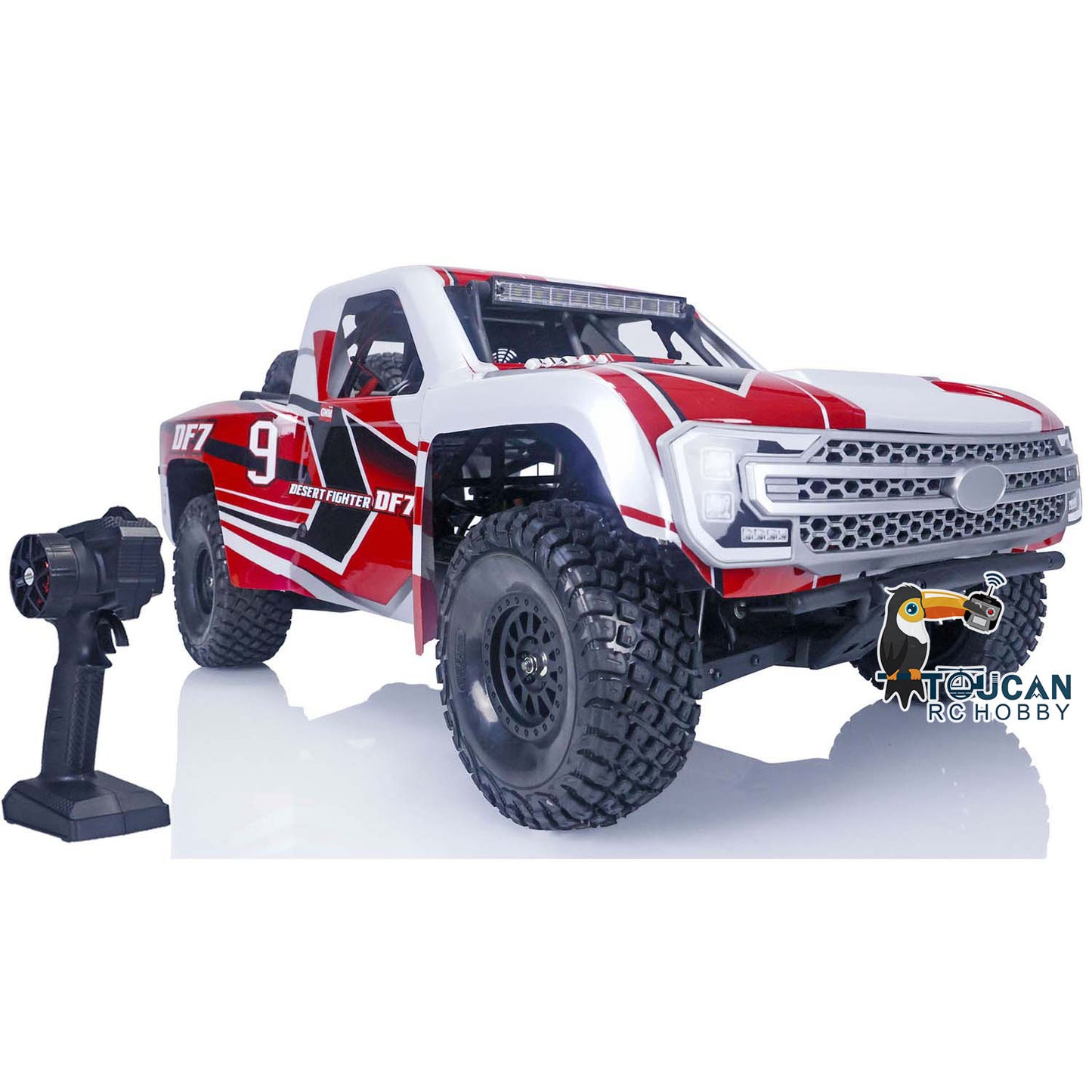 In Stock YIKONG DF7 V2 1/7 RC Car 4WD Remote Control Desert Crawler Painted Assembled Off-road Vehicles Motor Servo ESC Hobby Model