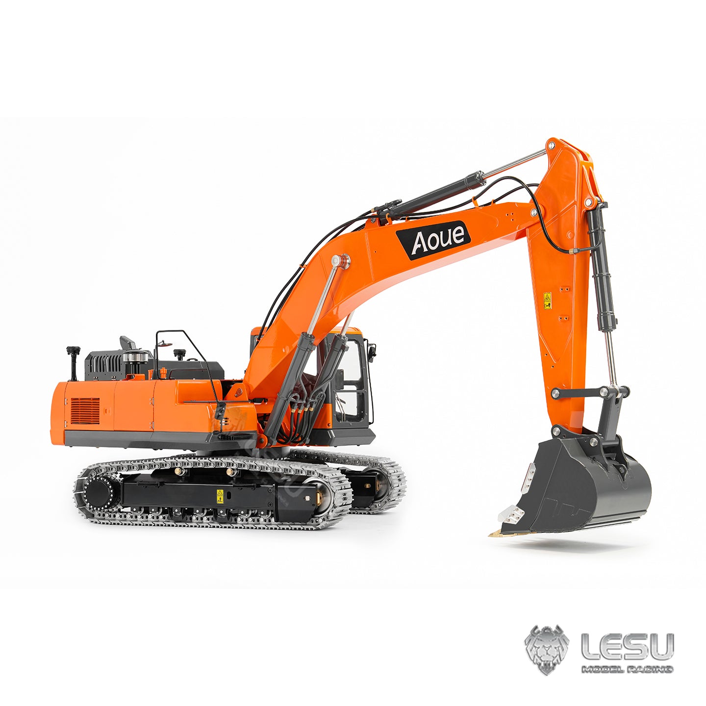 In Stock Metal LESU 1/14 Remote Control Digger Aoue DX350LC RC