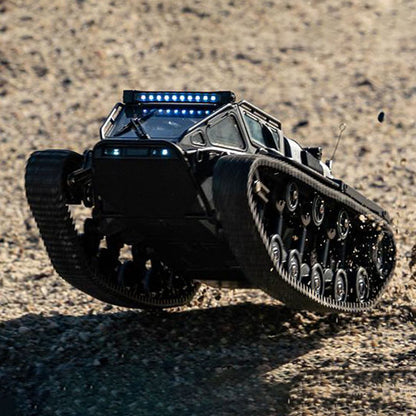 1/18 RC Drifting Tracked Off Road Vehicle C8812 2.4GHz Remote Control Simulation Model Car LED Lights 360 Degree Rotation RTR