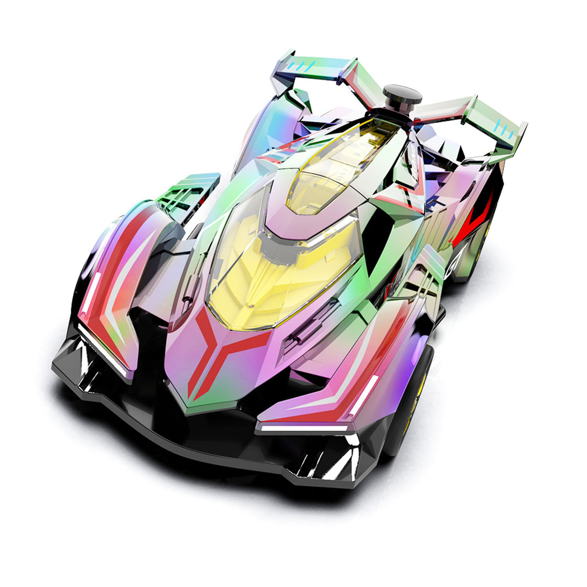 TOUCAN RC HOBBY 1/24 JJRC Q219 2.4G RC Racing Vehicle Lights Spray Drift Car RTR Toys All Wheel Drive Remote Control High Speed Model Battery