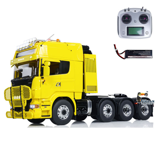 TOUCAN Metal Chassis 1/14 RC Tractor Truck 8X8 Radio Control Car Model Light Sound
