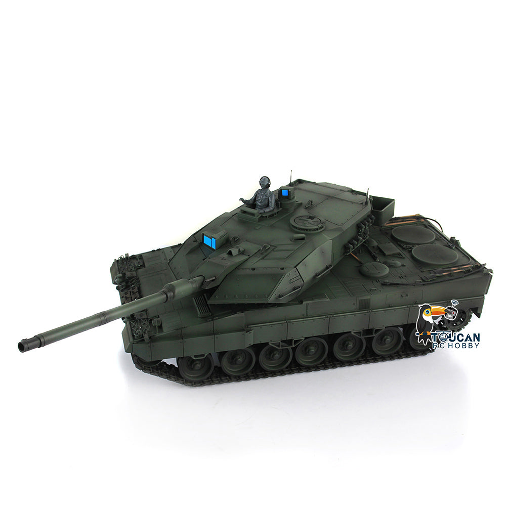 TOUCAN RC HOBBY IN Stock Henglong 1/16 TK7.0 Plastic 3889 Leopard2A6 RTR RC Tank 360 Degrees Turret BB Infrared Combat Smoke Sound Light Metal Barrel